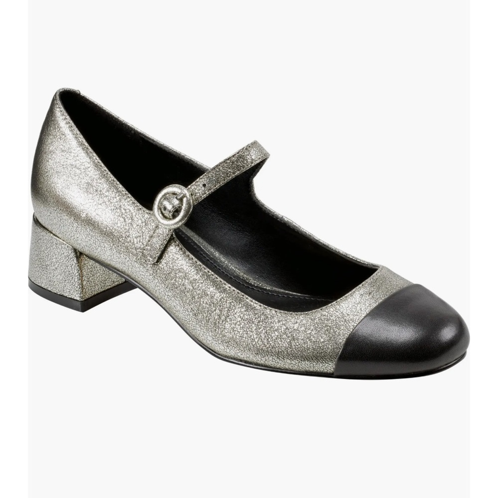 NEW Marc Fisher Marla Cap Toe Mary Jane Pump